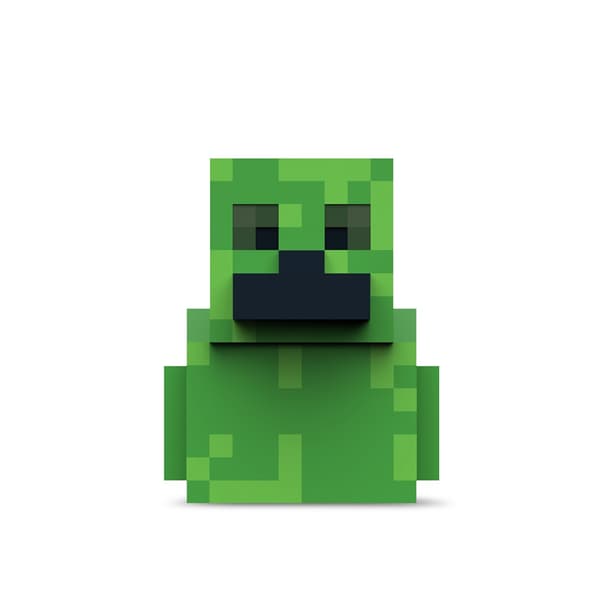Numskull - Mini TUBBZ badanka - Minecraft - Creeper (badkarsutgåva) - 8cm