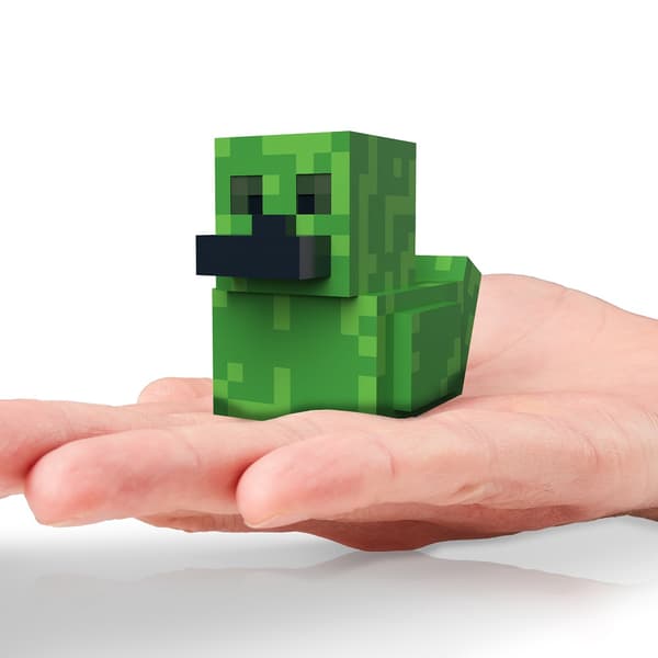Numskull - Mini TUBBZ badanka - Minecraft - Creeper (badkarsutgåva) - 8cm