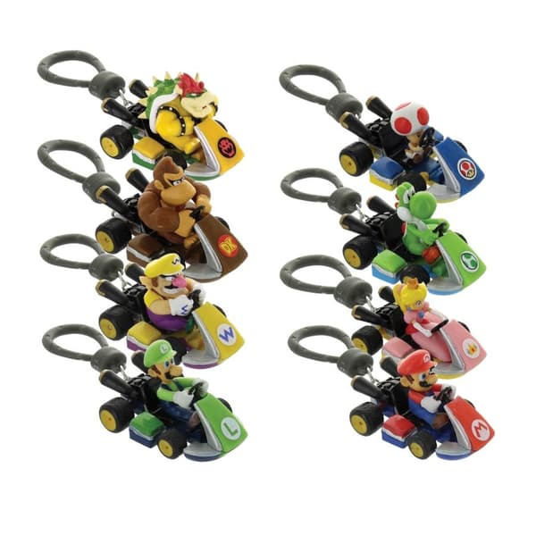 Paladone Mario Kart-ryggsekkbuddies (assortert)