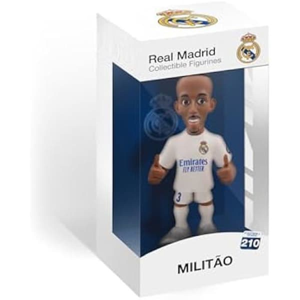 Figurin - MINIX - MN18444 - Militao - Real Madrid - 12 cm - PVC - Samlingsbar