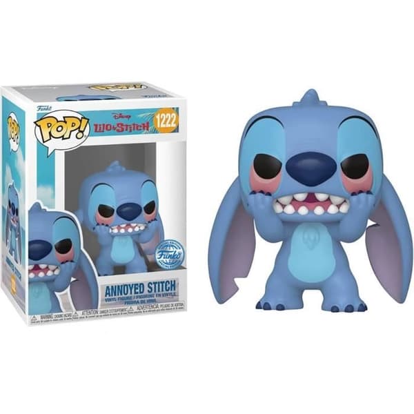 Figur, - FUNKO - Irriterad Stitch - 9 cm - Lilo och Stitch - Både kvinnor och män