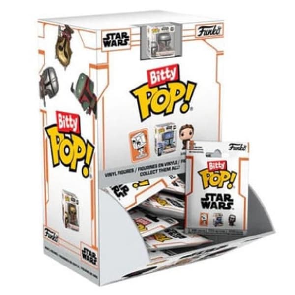 Figurine Bitty Pop! Singlar - Star Wars - Mandalorian Slumptal Karaktär