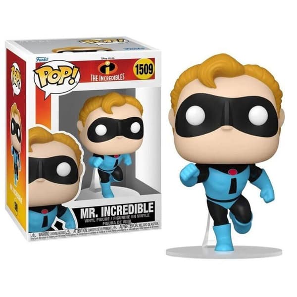 Figurine - FUNKO - Mr Indestructible - Vinyl 9 cm - Disney - Blandad 3 år