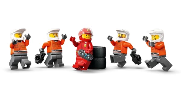Lego City 60443 F1® depåstopp & depåteam med Ferrari bil