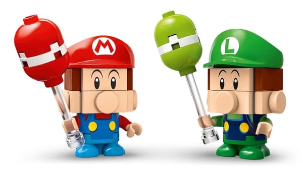 Lego Super Mario 72034 Mario Kart™  Baby Mario mot Baby Luigi