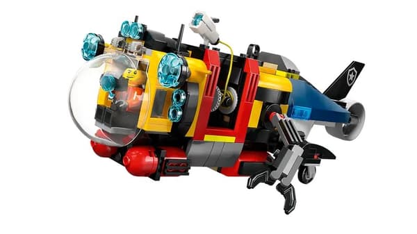 Lego City 60462 Helikopter, brandbil och ubåt