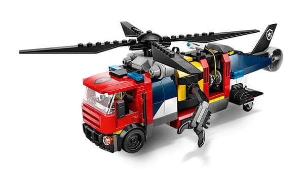 Lego City 60462 Helikopter, brandbil och ubåt