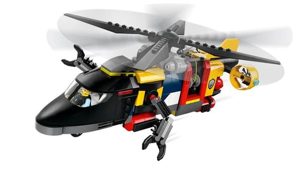Lego City 60462 Helikopter, brandbil och ubåt