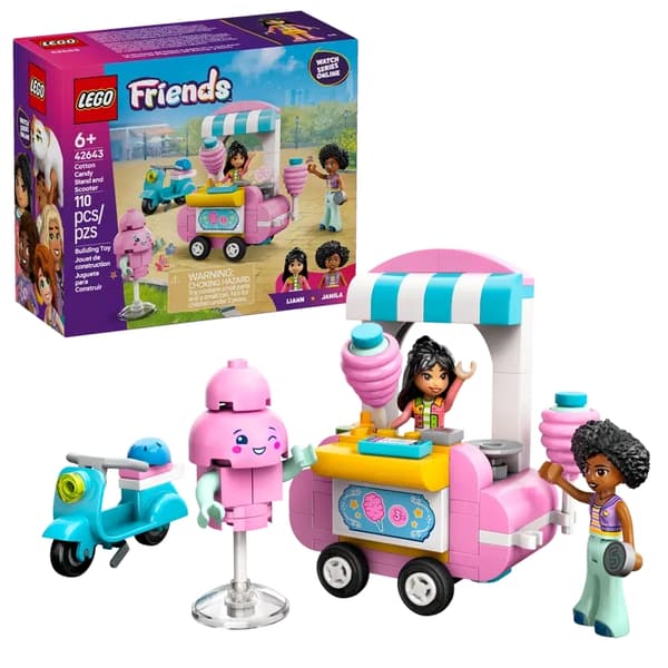 Lego Friends 42643 Sockervaddsstånd och vespa