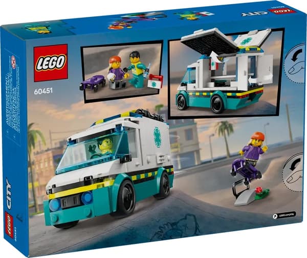 Lego City 60451 Akutambulans