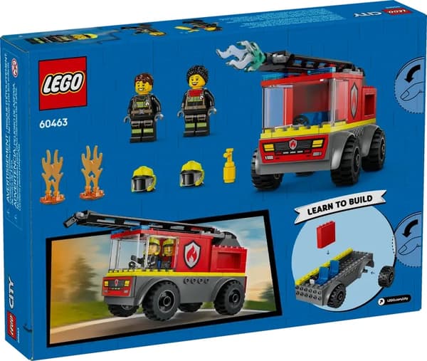 Lego City 60463 Brandbil med stege