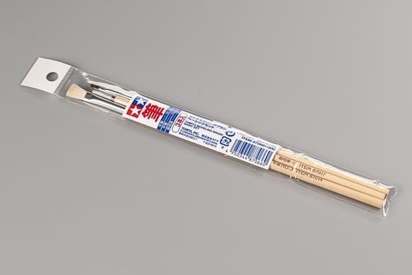 Tamiya Modeling Brush Basic Set (3 st)
