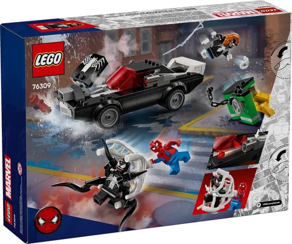 Lego Marvel 76309 Spider-Man mot Venoms muskelbil