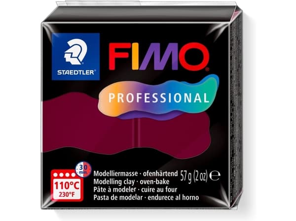 FIMO Fimo masse mod. prof 57g burgunder