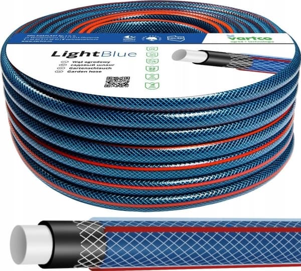 Agaplast Puutarhaletku Vartco Vaaleansininen 1/2" 20m