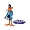 Miniatyrbild 1 av 2: Flexibel statyett - NOBLE COLLECTION - Space Jam 2 - Bendyfigs Duffy Duck - Vuxen - Blandat