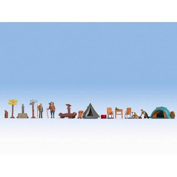 FIGURER H0 CAMPING NOCH 0016201 1 SET