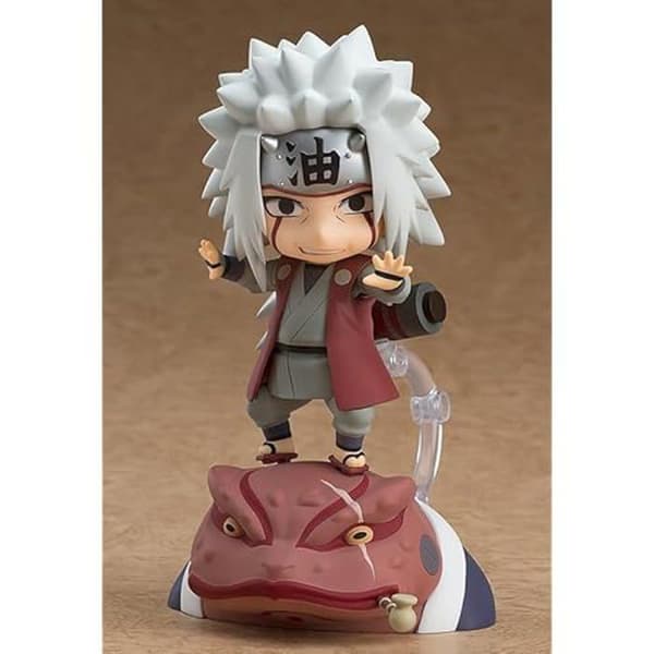 Figurin - GOOD SMILE COMPANY - Jiraiya &amp; Gamabunta Set - PVC - 10 cm - Naruto Shippuden