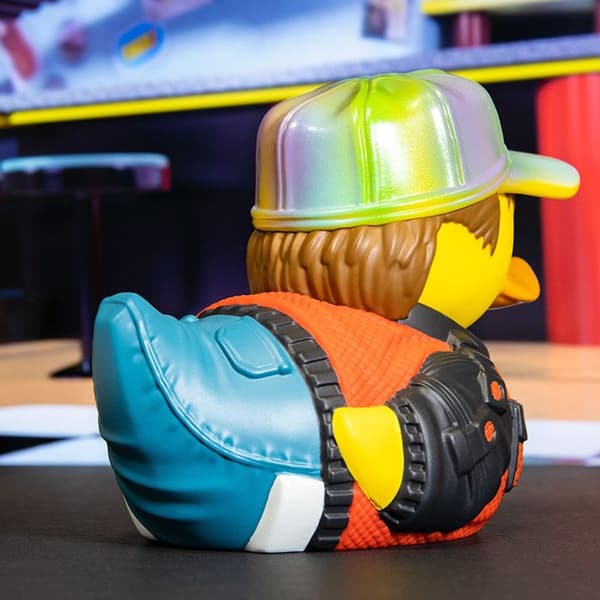 Samlarfigur - TUBBZ - Doc Brown - Rubber ducky - 2015 - Officiell produkt Back to the Future