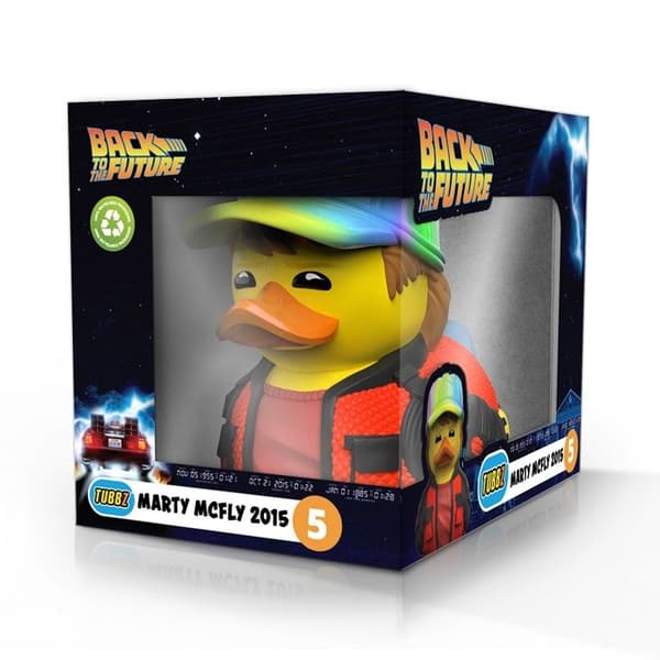 Samlarfigur - TUBBZ - Doc Brown - Rubber ducky - 2015 - Officiell produkt Back to the Future