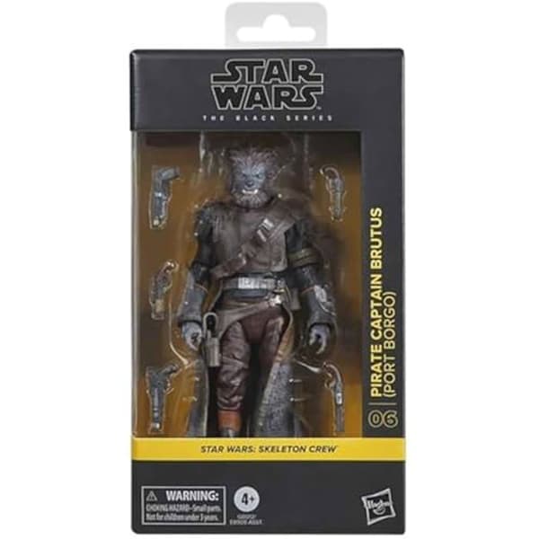Figurin - STAR WARS - Piratkapten Brutus (Port Borgo) - 15 cm - Premium Design - 5 Blasters