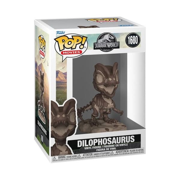 Funko Pop Movies Jurassic Park Fossil Dilophosaurus Figur