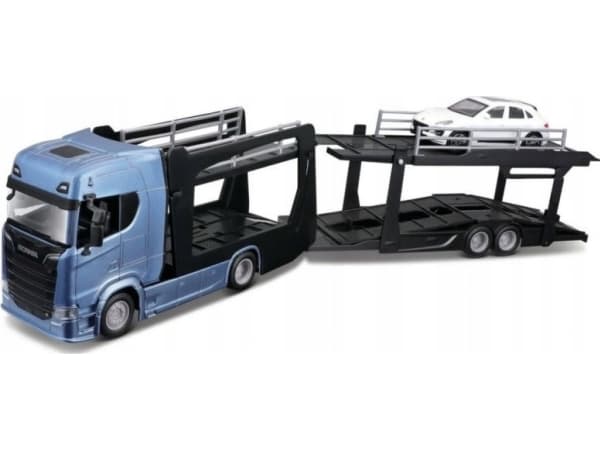 Bburago BBU 1:43 Multicar Carrier laweta Scania 770S 31467