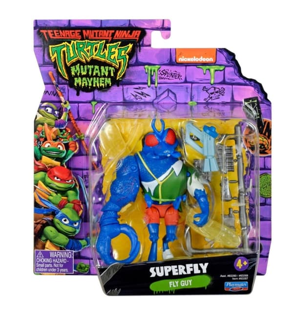 Teenage Mutant Ninja Turtles Turtles Mutant Mayhem - Grundfigurer 12cm - Firefly