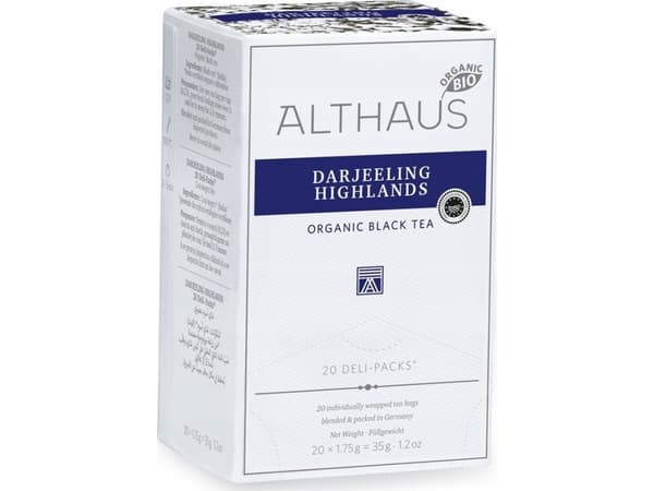 Althaus Althaus - Darjeeling Highlands Deli Pack - Herbata 20 saszetek