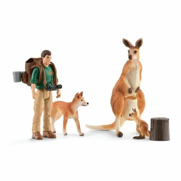 Playset Schleich Adventures in Oceania 9 Delar