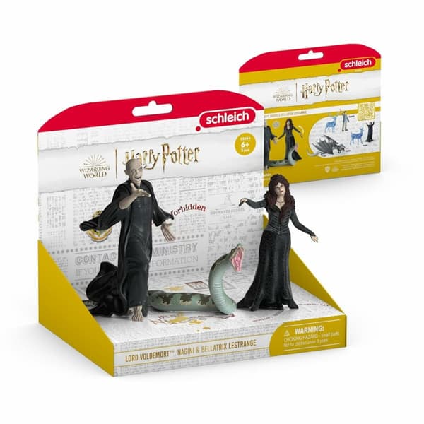 Action Figurer Schleich Voldemort, Nagini and Bellatrix (3 enheder)