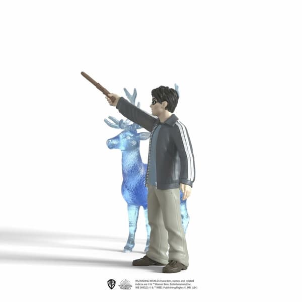 Papp Schleich Harry Potter Figurines and his Patronus