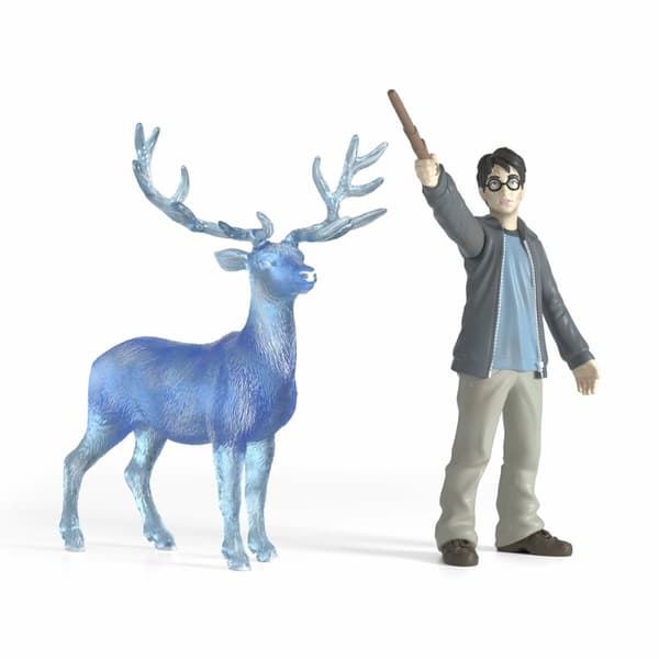 Papp Schleich Harry Potter Figurines and his Patronus