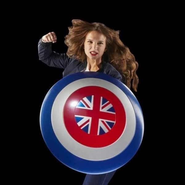 Action Figurer Hasbro Captain Carter Shield