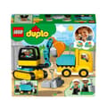 Pikkukuva 4 / 4: Playset Lego Construction 10931 Truck and Backhoe