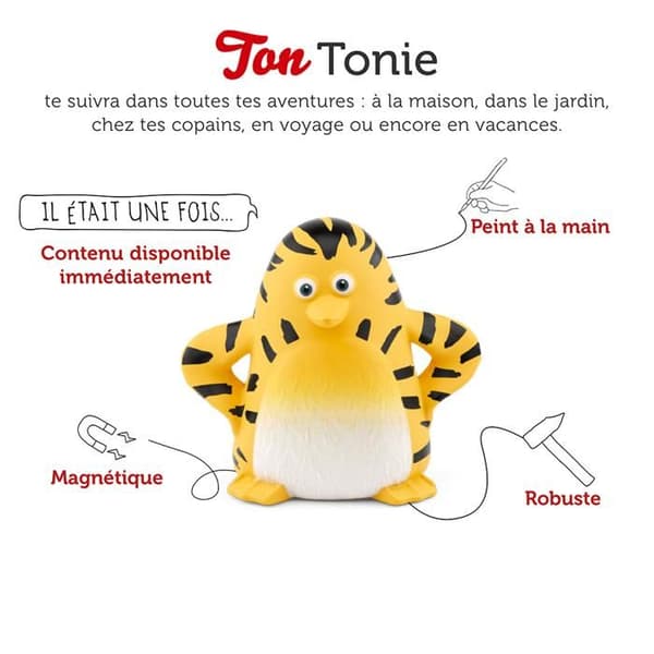 tonies® - Figurfigur - Les As De La Jungle - Maurice - Ljudfigur för Toniebox