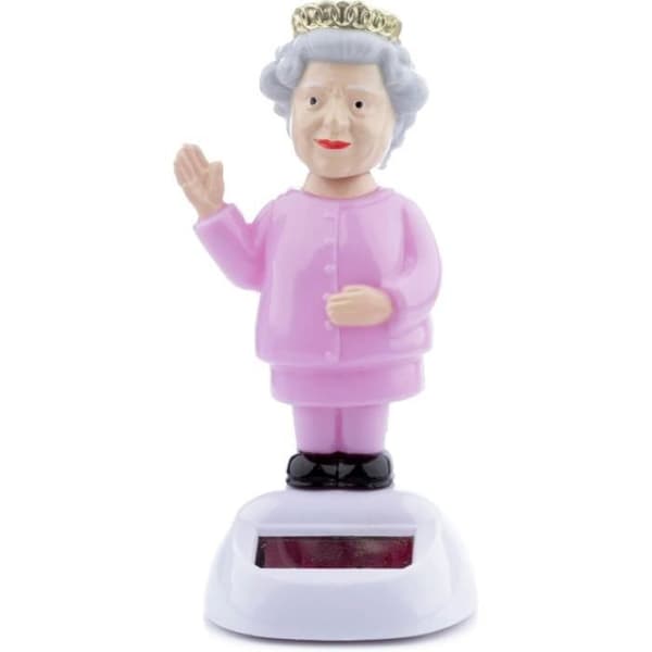 Figurine - PUCKATOR - Figurine Drottning Elizabeth II - Inredning - Humor - Begränsad utgåva