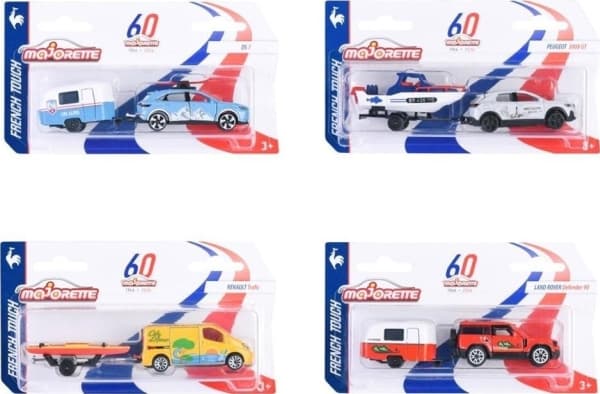 Majorette French Touch med trailermix
