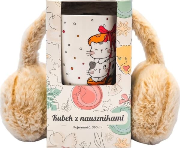 Keramikkkrus med øreklaffer. Kattunger