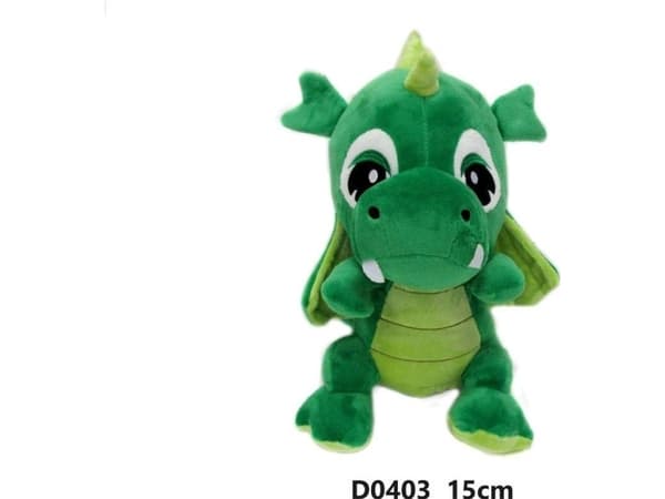Mörkgrön drake 15cm