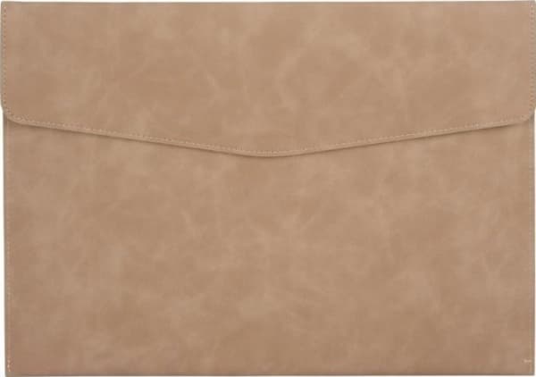 Mappe A4 505 konvolutt med trykknapper beige