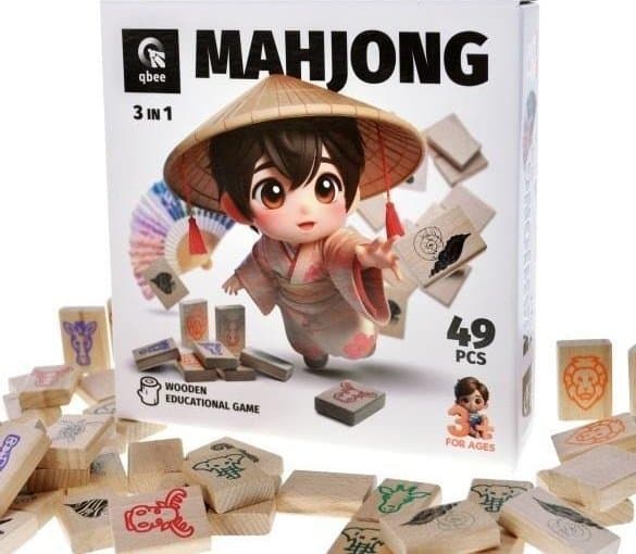 Tre mahjong dra 49 stk