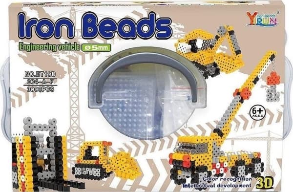 Iron-on perler - konstruksjon