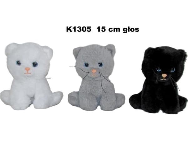 Cat with voice 15cm MIX