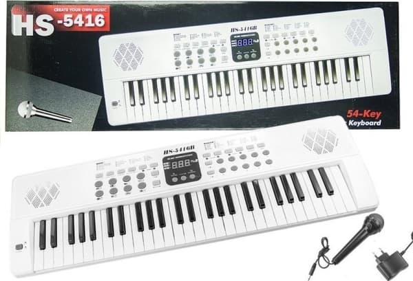 Elektrisk piano med USB-mikrofon