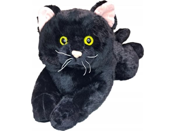 Madej Cat liggande 45cm svart 010787 73470