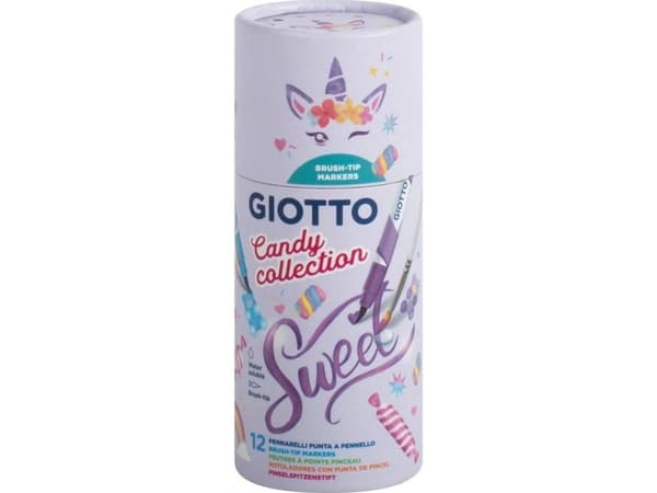 Pisaki Turbo Soft Brush Candy Collection 12 kol