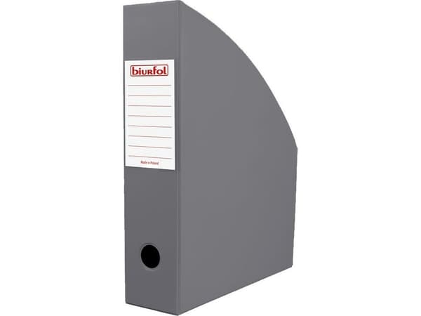 Biurfol PVC A4 dokumentbeholder 7cm Sølv