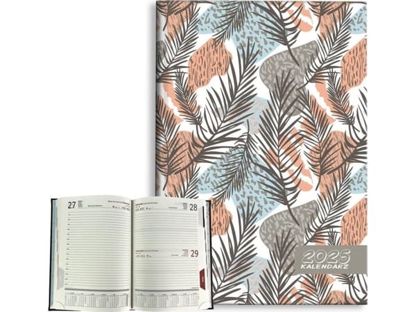 Kalender 2025 A5 daglig Bregner beige
