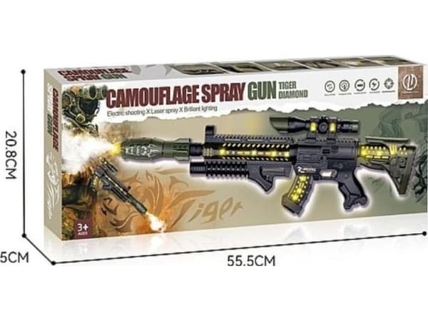 Battery-powered rifle